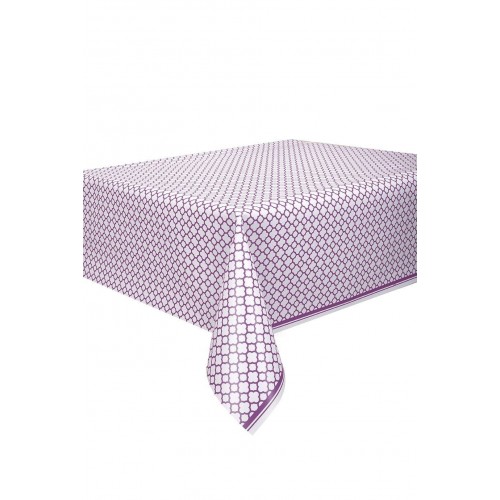 MANTEL PL COLMENA LILA 137X274CM