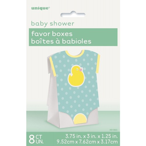 PAQ.8/U BOLSA REGALO ROPA BEBE PATITO