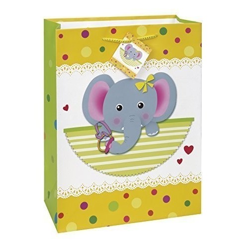 BOLSA REGALO ELEFANTE 46X33CM