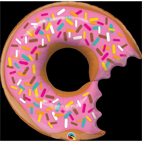 GLOBO 36" FOIL DONUT ROSA
