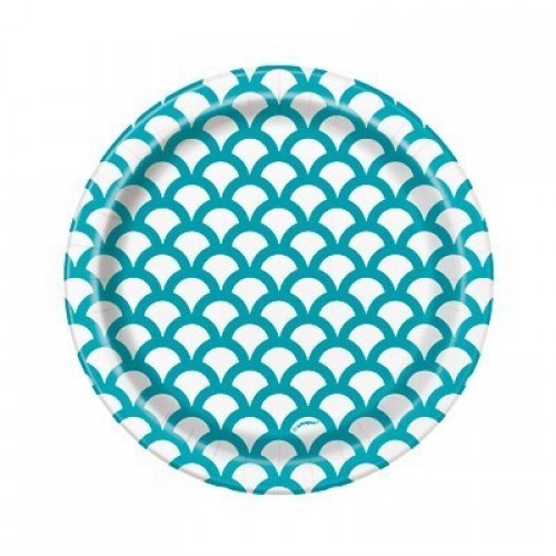  PAQ.8/U PLATO ESCAMA CARIBE 18CM