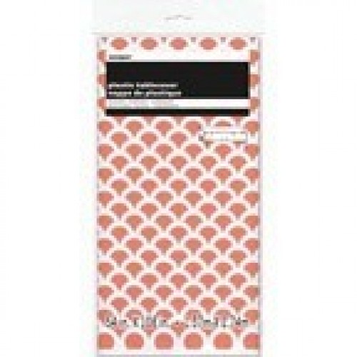  MANTEL PL ESCAMA CORAL 137X274CM