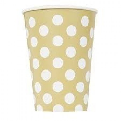  PAQ.6/U VASO ORO TOPO 355ML