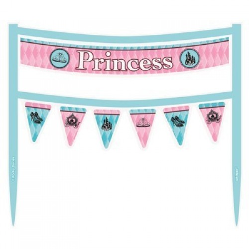 KIT DECORACION TARTA PRINCESAS