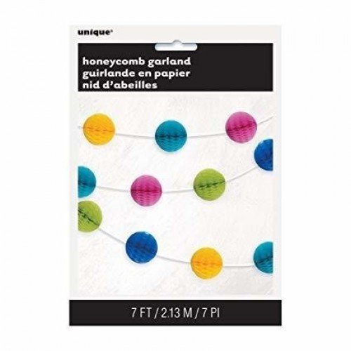  GUIRNALDA BOLA NIDO MULTICOL 2,13MT