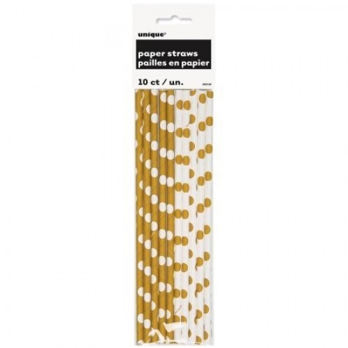  PAQ.10/U PAJITA RECTA ORO TOPO