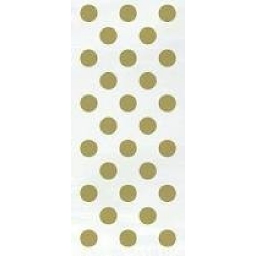  PAQ.20/U BOLSA CELO BLANCA TOPO ORO