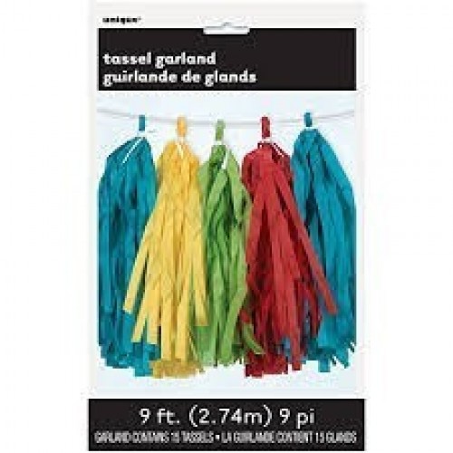  COLGANTE POMPON FLECO ARCOIRIS 2,74