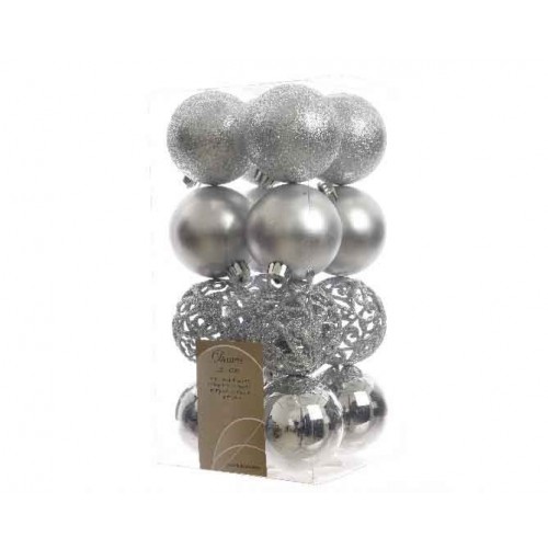16 BOLAS PLATA LIGHT MOD.SURT 60MM