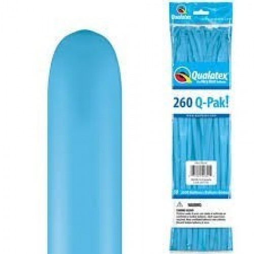 50 GLOBOS LATEX MODELISMO 260Q AZUL CELE