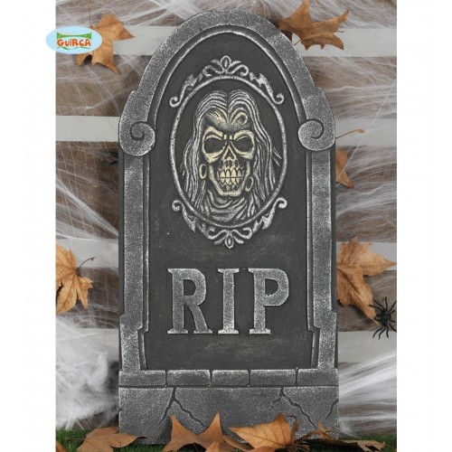 LAPIDA POREXPAN RIP CALAVERA 33X65CMS
