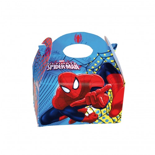 $D   CAJA PARA GOLOSINAS SPIDERMAN