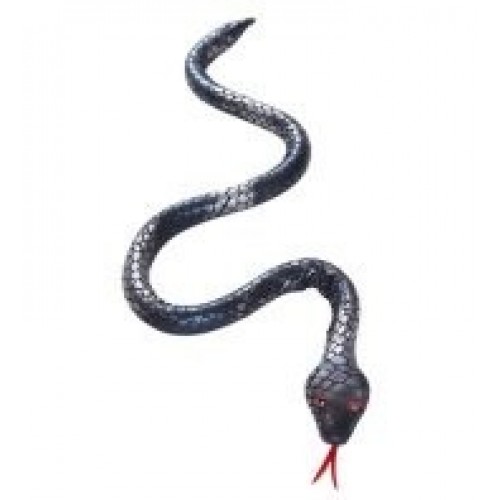 $D SERPIENTE PLATEADA 80CMS