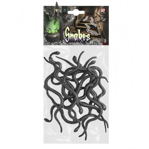 12/U SERPIENTE NEGRA 12,5CM