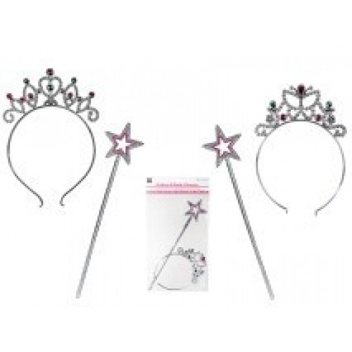 SET DIADEMA VARITAS PRINCESA