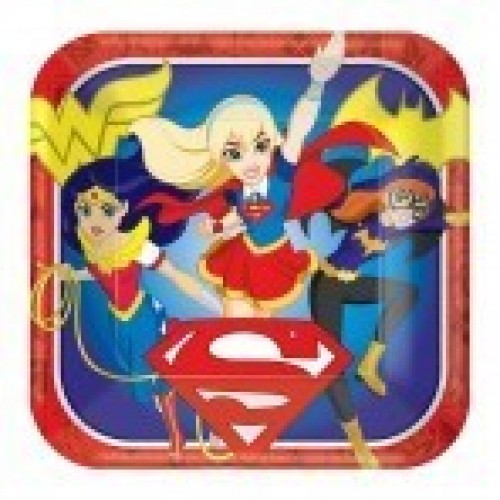 PAQ.8/U PLATO SUPERHERO GIRLS 23CM