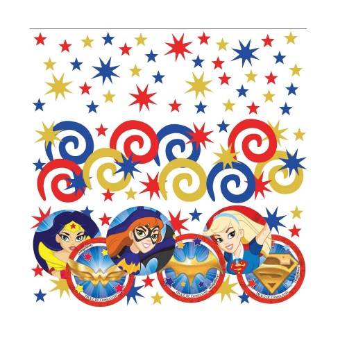 PAQ.CONFETI SUPERHERO GIRLS
