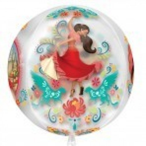 GLOBO 16" FOIL ORBZ 3D ELENA DE AVALOR