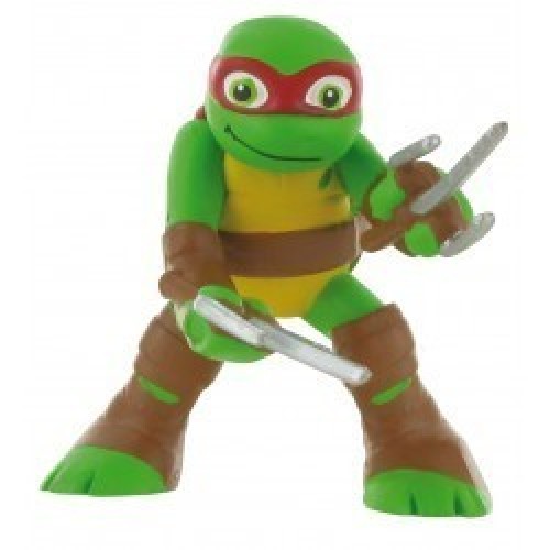 FIGURA TARTA TORTUGA NINJA RAPHAEL 7CM