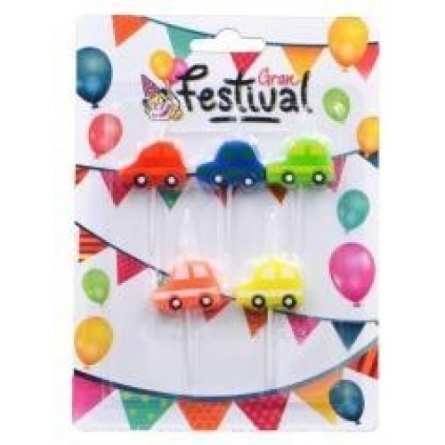 5 PICK VELAS COCHES MIX