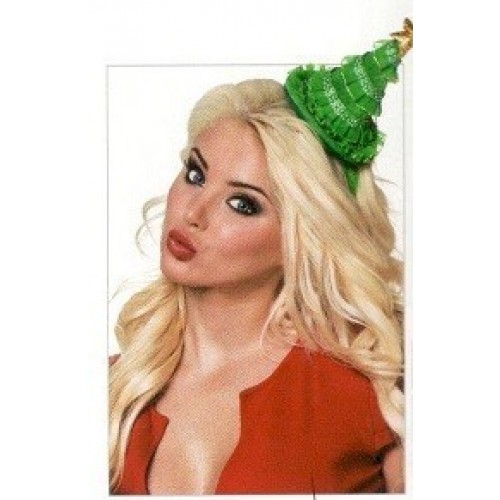 DIADEMA MINI SOMBRERO ARBOL DE NAVIDAD