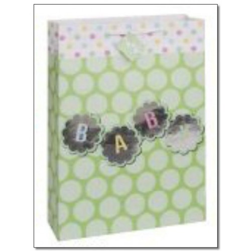 BOLSA REGALO CON TOPOS BABY