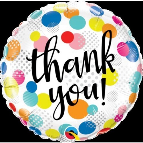 GLOBO 18" FOIL THANK YOU