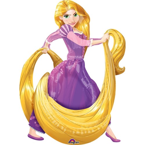 GLOBO 51" FOIL AIRWALKERS RAPUNZEL