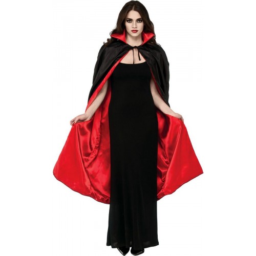  CAPA UNISEX SATIN ROJANEGRA 121 CM