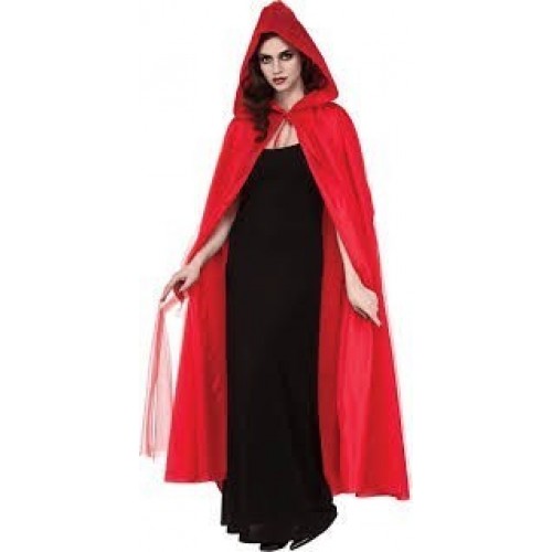    CAPA T-UNICA ROJA C/CAPUCHA