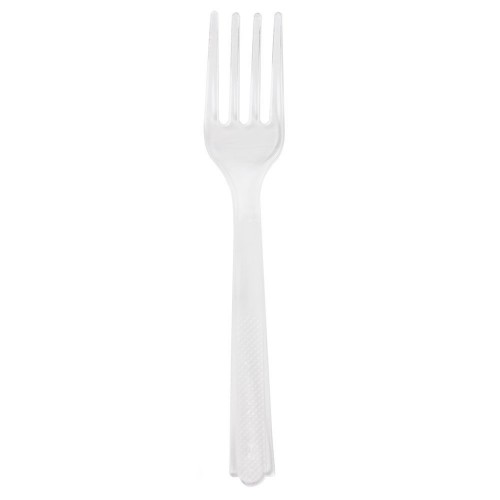 $E   PAQ.18/U TENEDOR BLANCO 15,5CM