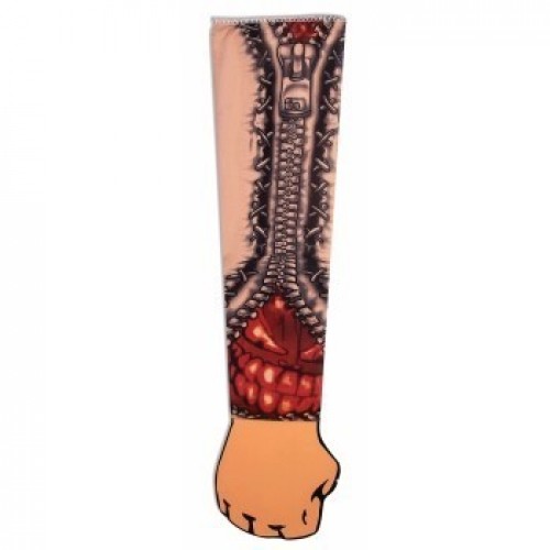 MANGA TATUAJE CREMALLERA