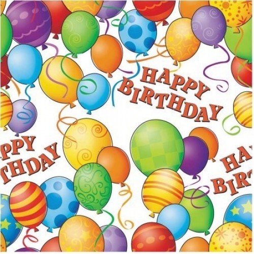 R/PAPEL REGALO BIRTHDAY GLOBOS 76X1,52MT