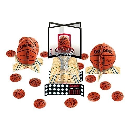 KIT DECORACION MESA BALONCESTO NBA