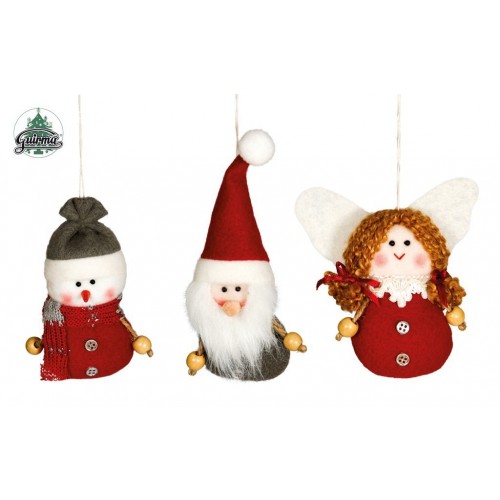 MUÑECO NAVIDAD 15 CM
