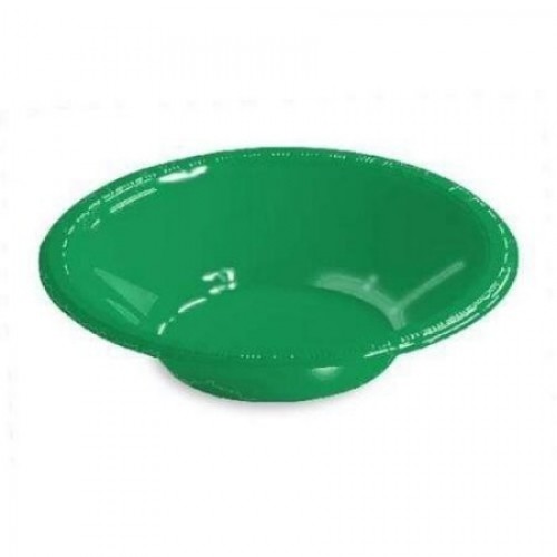 PAQ.20/U BOWL PLASTICO VERDE 355ML