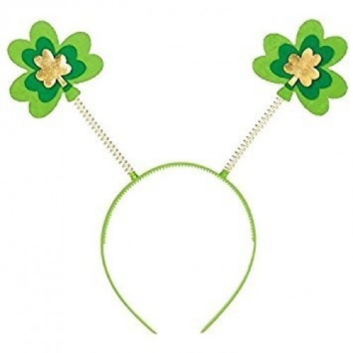 DIADEMA ANTENA TREBOL SAN PATRICK