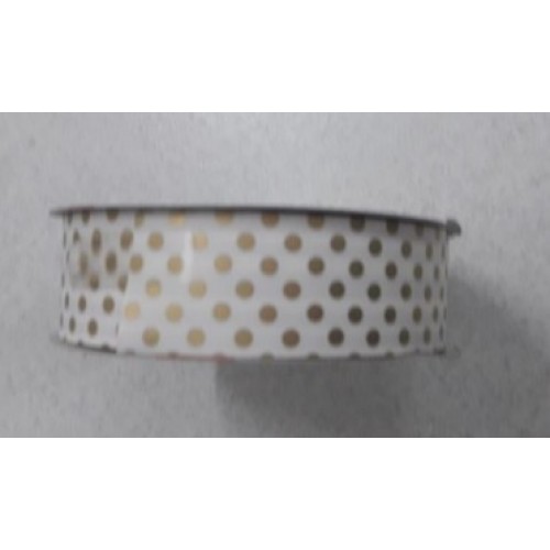 R/CINTA DOBLE CARA TOPO/RAYA ORO 31X50MT