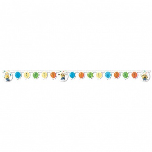 $E GUIRNALDA H.BIRTHDAY MINIONS 2MT
