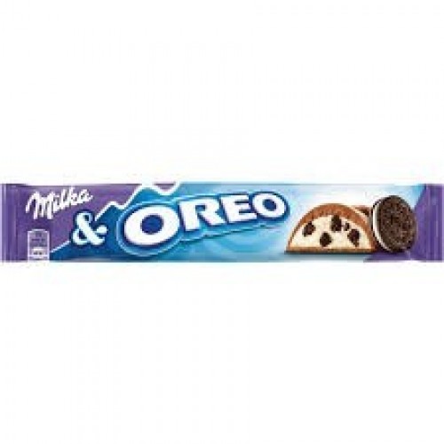 $ CHOCOLATINA ZACK MILKA OREO 37GRS