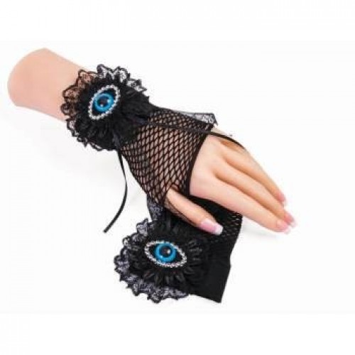 PAR GUANTES BRUJA C/OJO