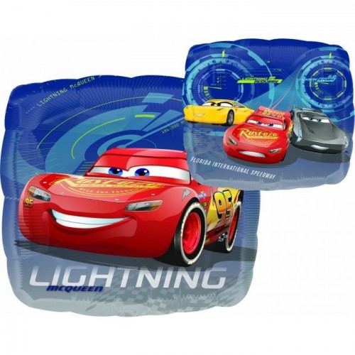   GLOBO 17" FOIL CUADRADO CARS 3