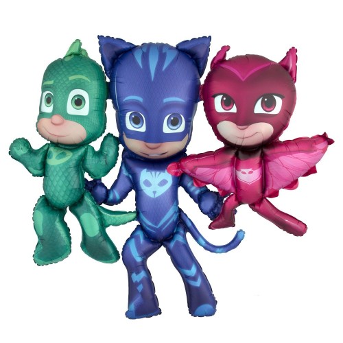 GLOBO 57" FOIL AIRWALKERS PJMASKAS
