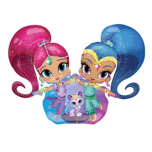 $GLOBO 53" FOIL AIRWALKERS SHIMMER SHINE