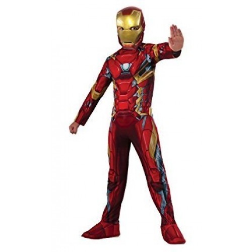 $DL DISFRAZ 8A10AÑOS IRON MAN