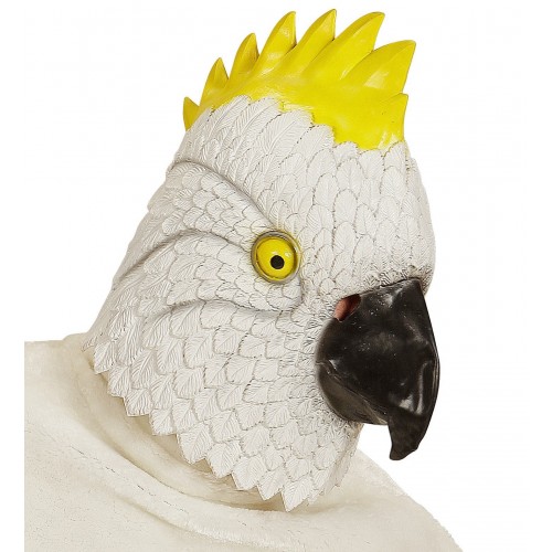 MASCARA CABEZA COMPLETA CACATUA