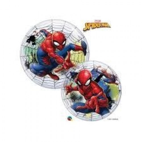 GLOBO 22" BURBUJA SPIDERMAN WEB SLNGR