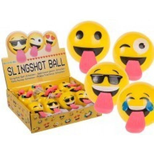PELOTA SALTARINA EMOTICON 5CM