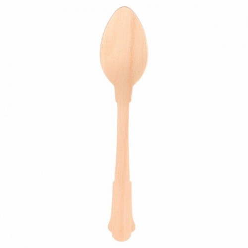 100 CUCHARILLAS MADERA CLASSIC 9,6CM