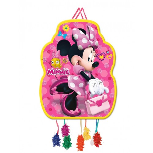 $D   PIÑATA PERFIL MINNIE 33X46CM